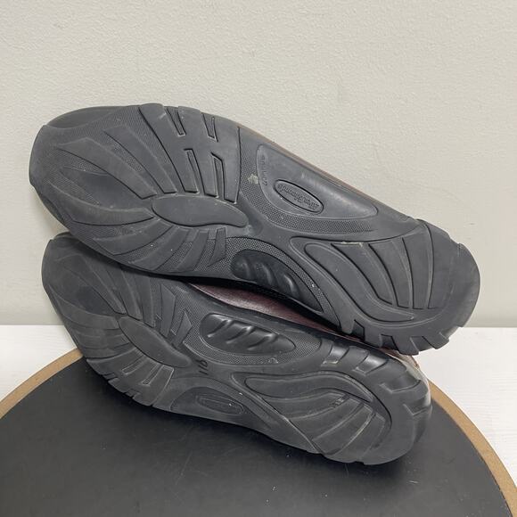 Allen Edmond Shoes Men 12 D Boulder Leather Slip On Loafers Comfort Driving - Picture 9 of 12